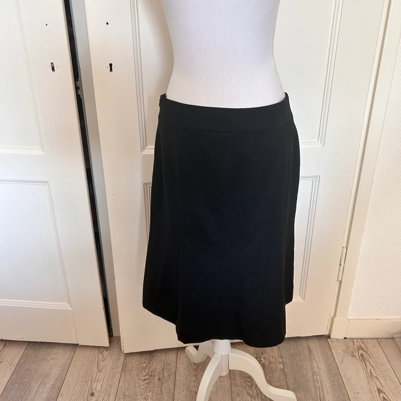 Mexx Faldones Negro de Tubo Línea A Mezcla de Lana Formal – Talla 38 – photo 4
